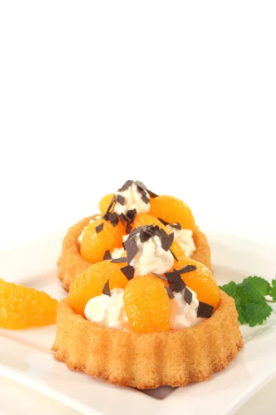Torta de tangerinas — Fotografia de Stock