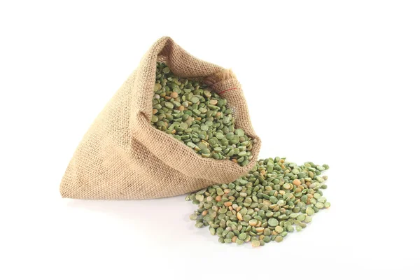 Bag Peas — Stock Photo, Image