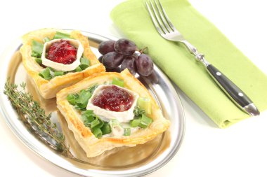 keçi peyniri tartlets