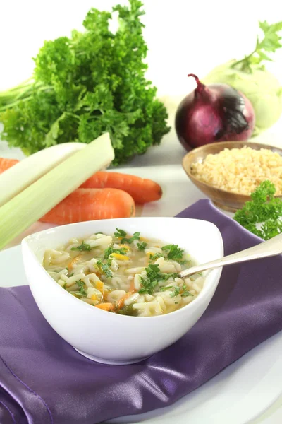 Noodle soup — Stock Photo, Image