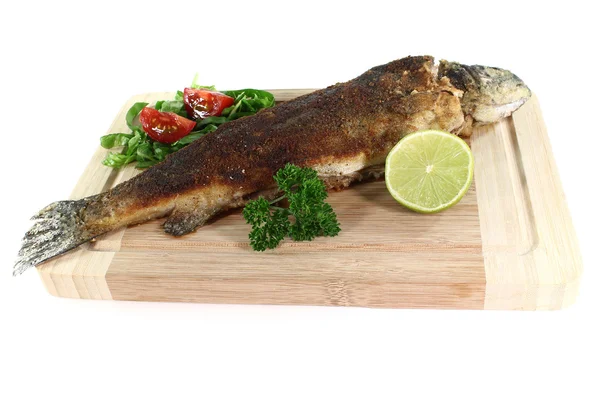 Fried trout — Stock Photo, Image