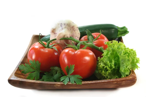 Piatto di verdure — Foto Stock