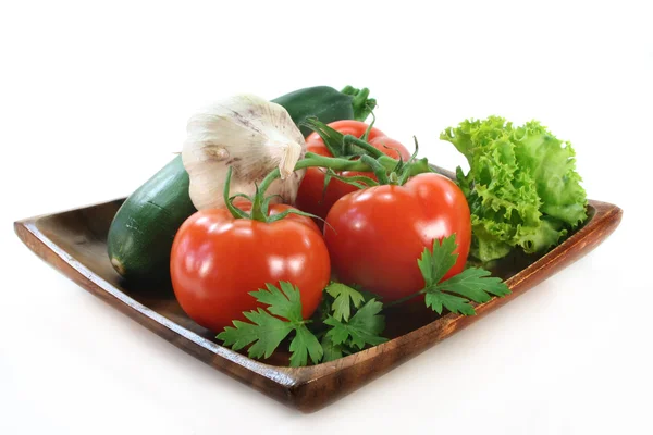 Vegetabiliska plattan — Stockfoto