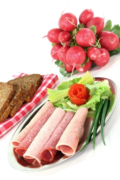 stock image Sausage Platter