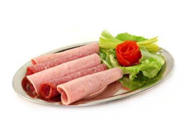 Sausage Platter clipart