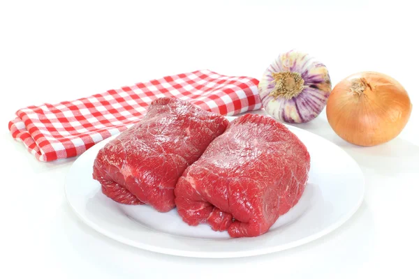 Rolada de carne de bovino — Fotografia de Stock