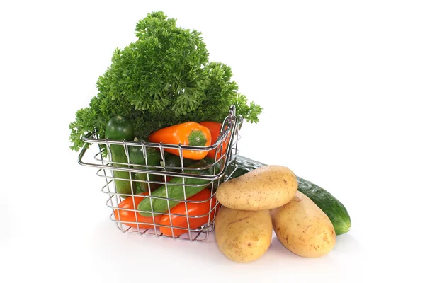 Warzywne zakupy — Zdjęcie stockowe