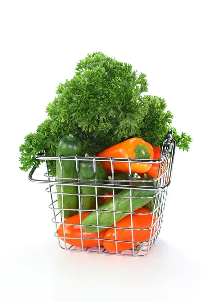Vegetabiliska shopping — Stockfoto