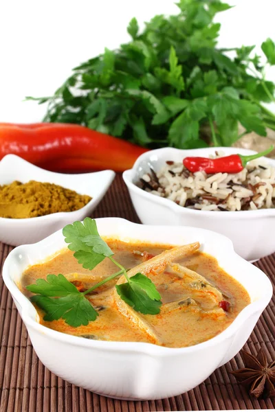 Yellow curry — Stock Photo, Image