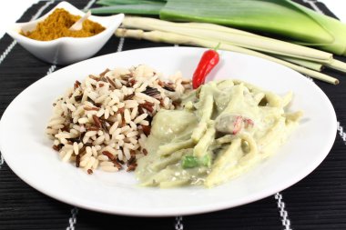 Green curry clipart