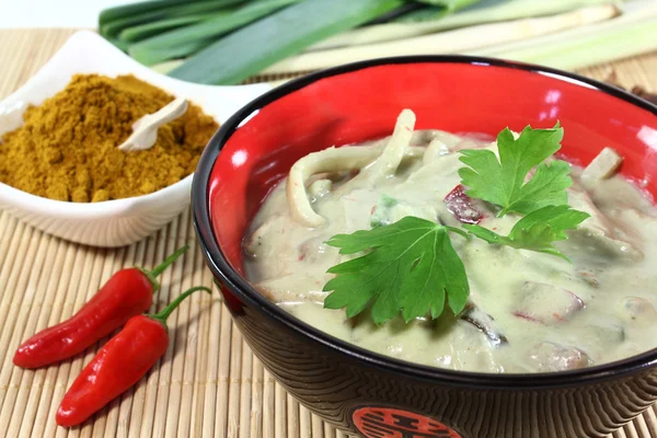 Curry verde — Foto de Stock