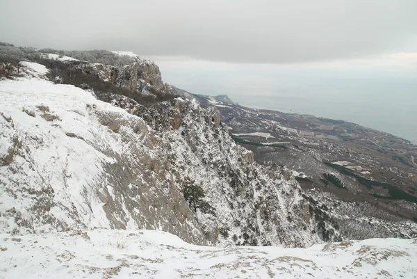 Paisaje de montaña de invierno. —  Fotos de Stock