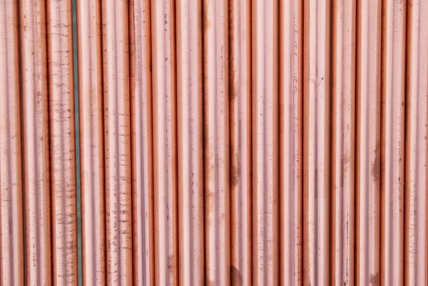 Tubos de cobre pode ser usado para fundo abstrato . — Fotografia de Stock