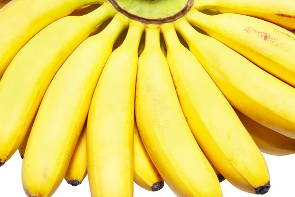 Schlachtung von kleinen Bananen. — Stockfoto