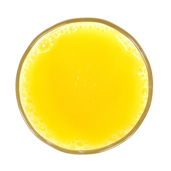 Vidro de suco de laranja — Fotografia de Stock