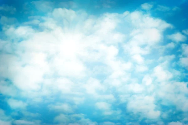Moln och himmel — Stockfoto