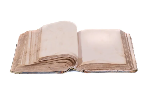 Leeres altes Buch — Stockfoto