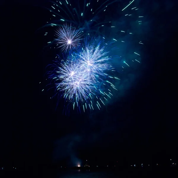 Feuerwerk, Salut — Stockfoto