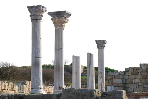 Ancient castle with columns — Stock Photo, Image