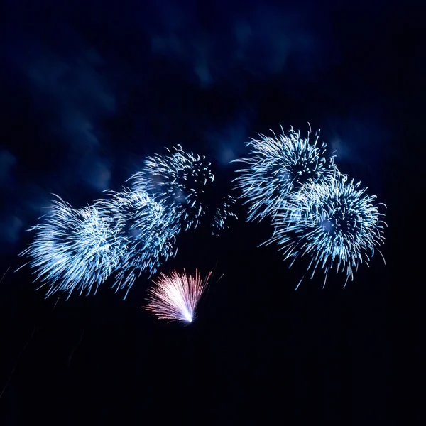 Krásný ohňostroj — Stock fotografie