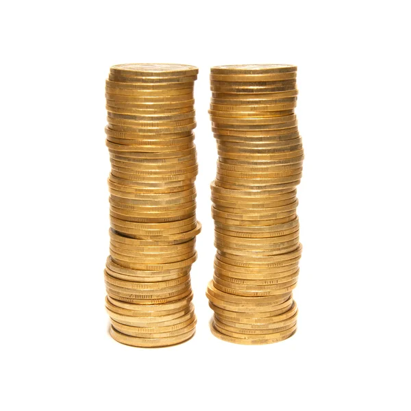 Two golden towers — Stock Photo, Image