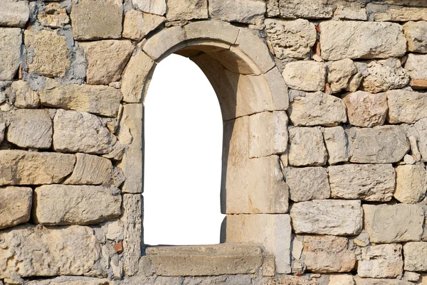 Fenster in der Wand — Stockfoto