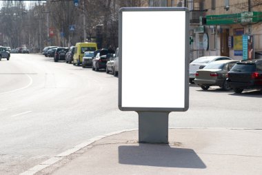 Blank billboard clipart