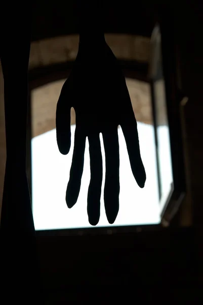 stock image Black hand