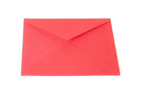 Boş kırmızı zarf — Stok fotoğraf