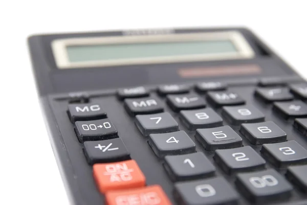Zwarte rekenmachine — Stockfoto