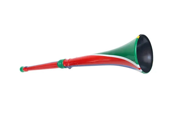Sydafrikanska vuvuzela — Stockfoto