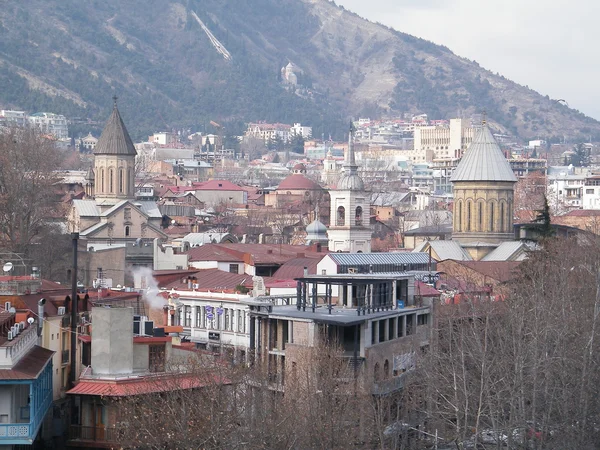 Обзор Тбилиси, Республика Грузия — стоковое фото