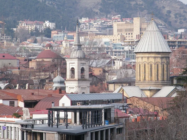 Przegląd Tbilisi, w Gruzji — Zdjęcie stockowe