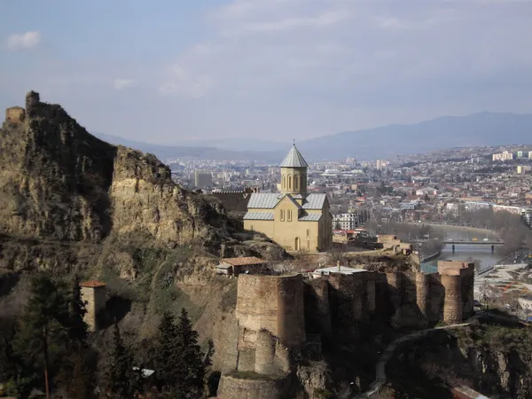 Castello di Tbilisi — Foto Stock