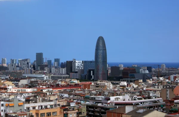 Barcelona vista ciudad —  Fotos de Stock