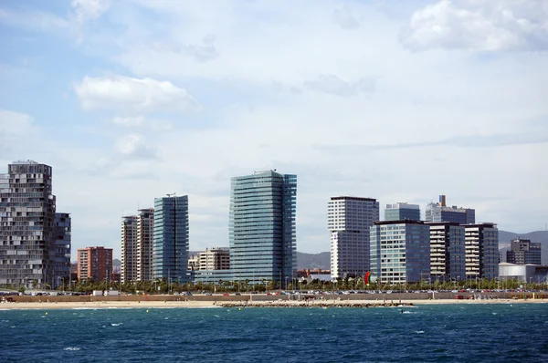 stock image Barcelona city view