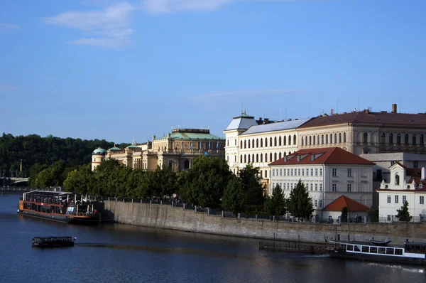 Prag şehir mimarisi — Stok fotoğraf