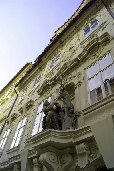 Αρχιτεκτονική πόλη της Πράγας — Φωτογραφία Αρχείου