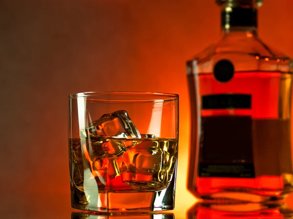 stock image Whiskey red