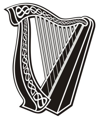 Harp icon clipart