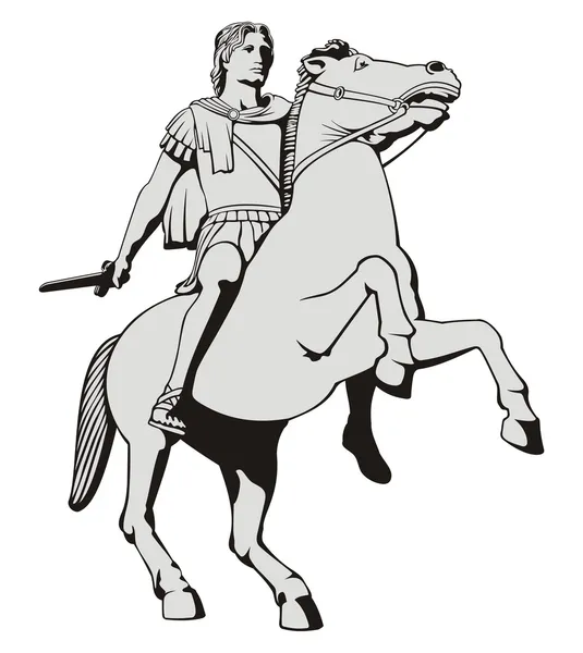 Alejandro Magno — Vector de stock
