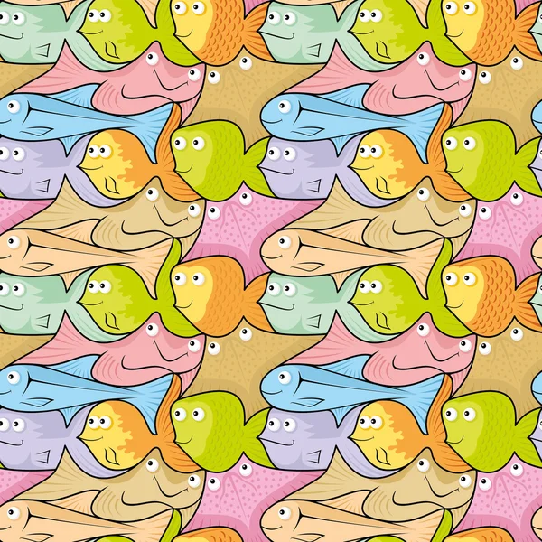 魚のパズル — ストックベクタ