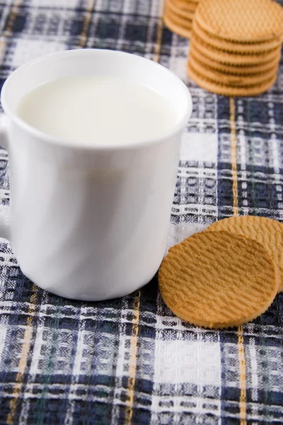 stock image Milk and cookies