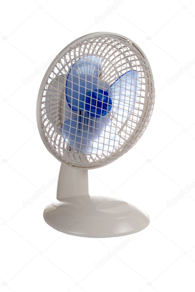 Fan isolated on a white background
