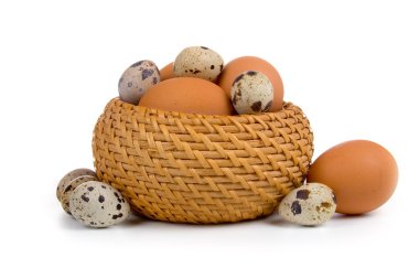 Sepette yumurtalar