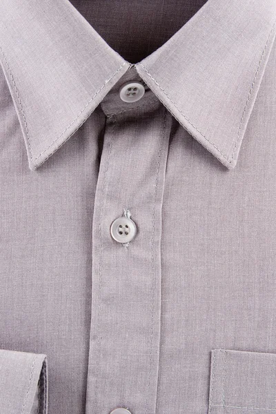Nieuwe grijze zakelijke shirt — Stockfoto