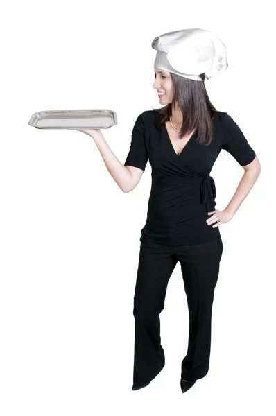Woman Chef — Stock Photo, Image