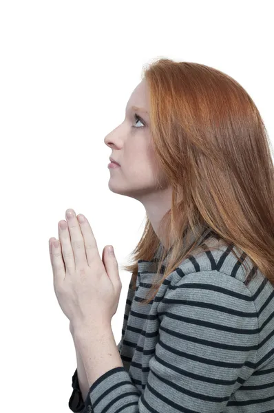 Dua eden Kadın — Stok fotoğraf