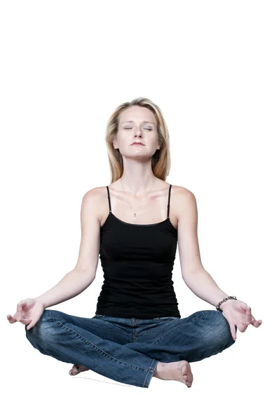 Yoga yapan kadın Telifsiz Stok Imajlar