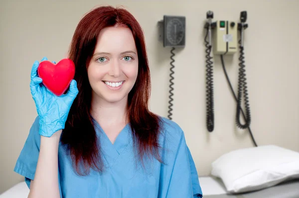 Ženské kardiolog — Stock fotografie